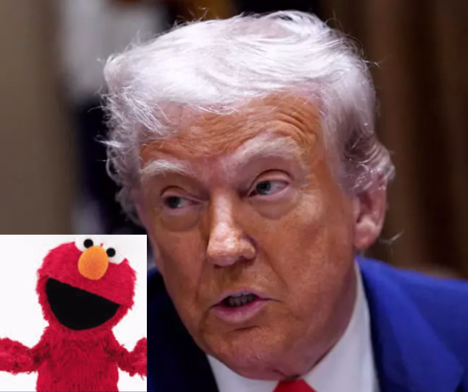 Elmo le dice ´Coge niños´ a Donald Trump por X