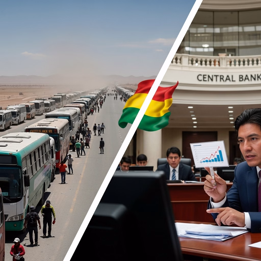 Escasez de Dólares en Bolivia, Crisis del Diésel y Caída del Gas 
